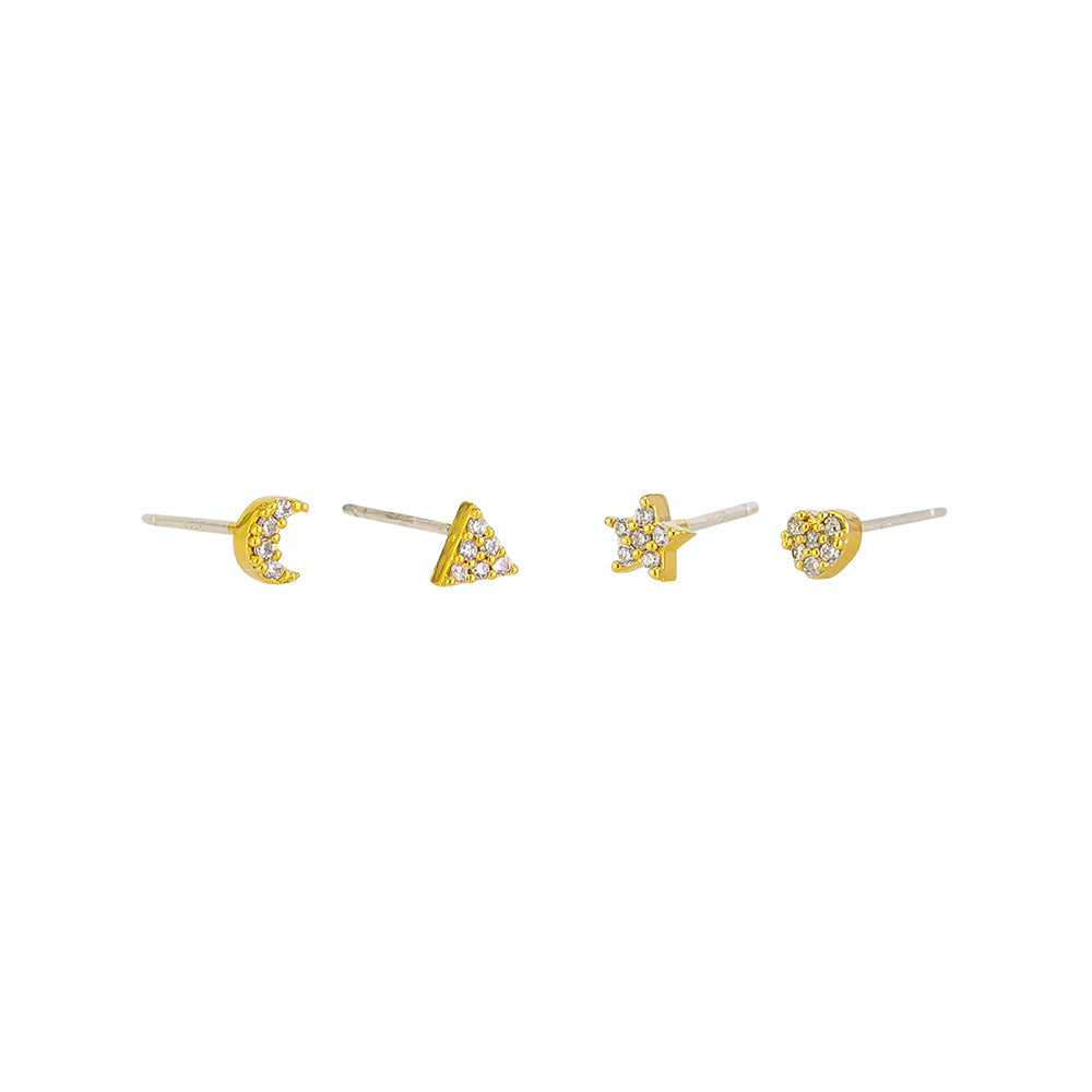 Petit Four Stud Earring Set – Jolie & Deen