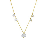 Mimi Necklace - Gold + Pearl