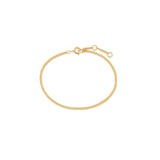 Brenda Bracelet Sterling Silver - Gold