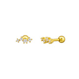 Sonnet Cartilage Earrings Sterling 925 - Gold