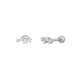 Sonnet Cartilage Earrings Sterling 925 - Silver