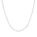 Aella Pearl Necklace Sterling 925 - Silver