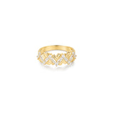 Cher Ring Sterling Silver - Gold